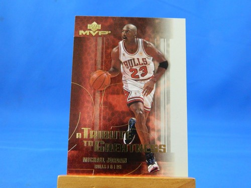Michael Jordan #MJ7 2003 Upper Deck MVP A Tribute to Greatness card