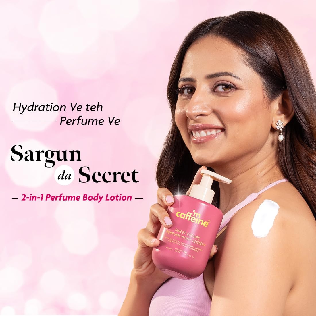 mCaffeine Sweet Escape Perfume Body Lotion - 300ml