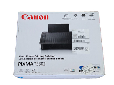 NEW Canon PIXMA TS302a Wireless Inkjet Printer Home Office Mobile Print