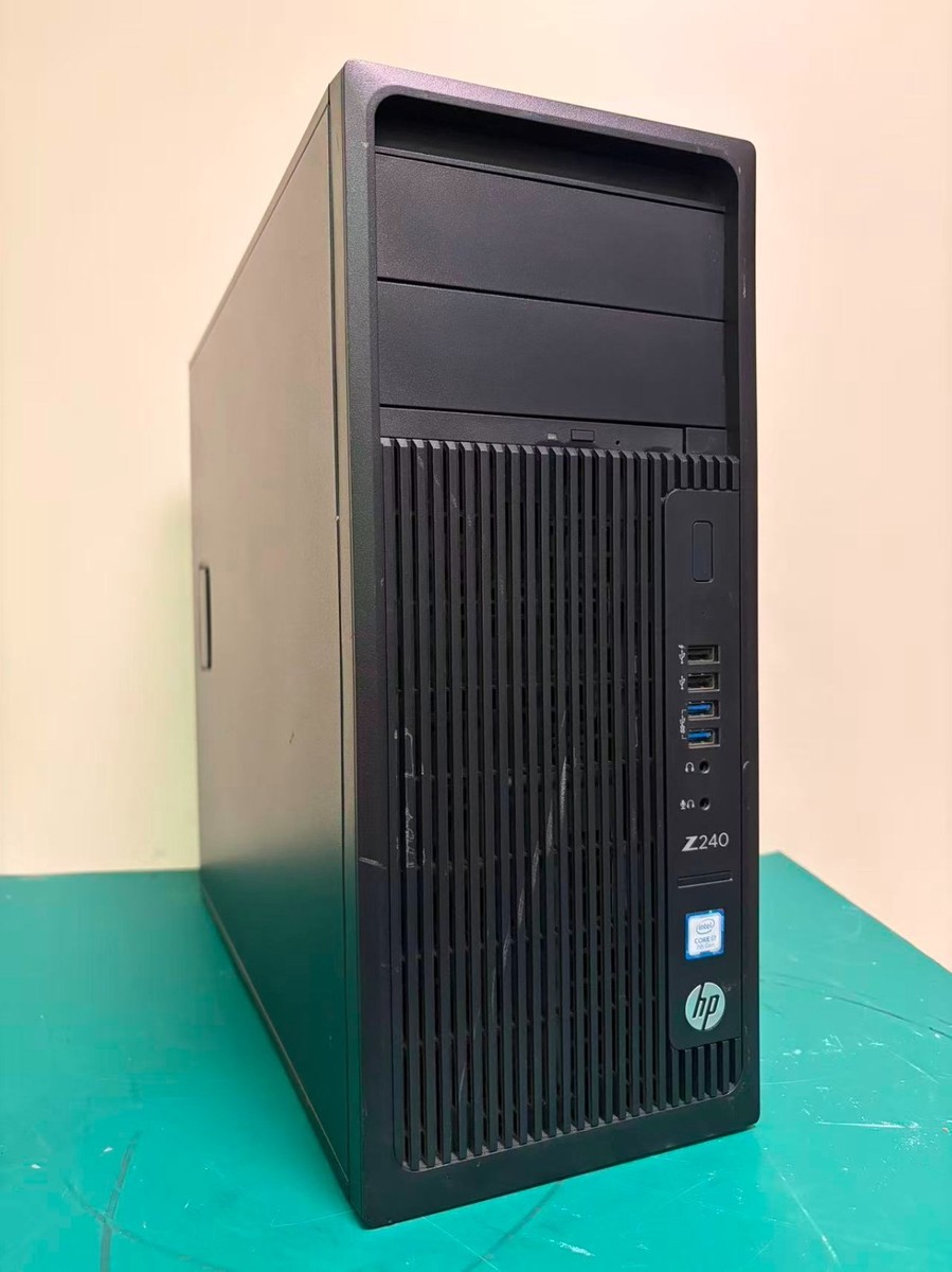 HP Z240 Workstation Tower Intel 7th gen Barebone, No CPU, No Ram