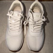 RBX Women's Sz 6.5 Galia Athletic Shoe Wide Trainers Walking Ivory Sneaker