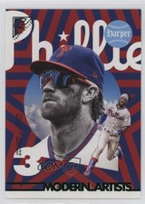 2022 Topps Gallery Modern Artists Green 187/250 Bryce Harper #MA-2 8mm