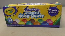 Crayola Washable Kids Paint Assorted Bulk Paint Set for Kids