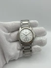 Seiko Vintage Men’s Quartz Watch 36mm Silver Dial Working Stainless Steel
