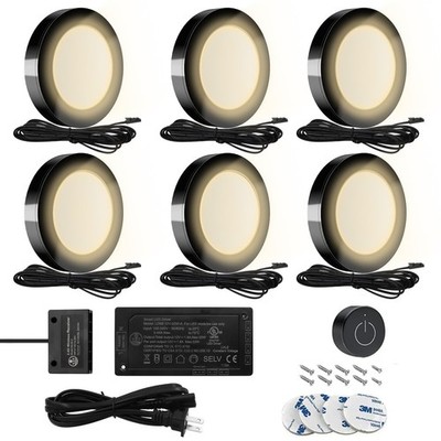 VST Under Cabinet Lighting 12V 2W (12W Total, 60W Equivalent), Wireless Dimme...