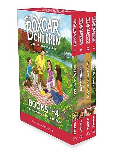 The Boxcar Children Mysteries Boxed Set 1-4 by Gertrude Chand... - - Image 3
