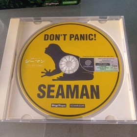 Seaman ForbiddPet Dreamcast Japan YA