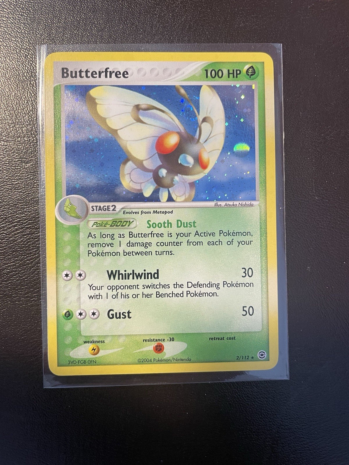 Butterfree - 2/112 - Holo Rare - NM - Swirl - FireRed & LeafGreen Holo