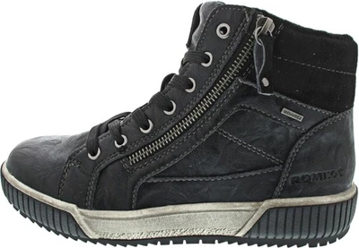Romika Damen Schnürstiefel TEX schwarz