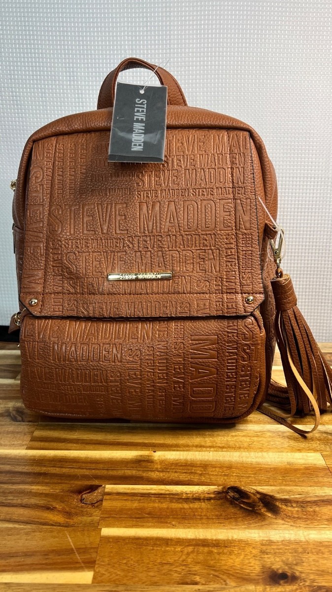 Steve Madden Logo tassel backpack purse, multipurpose, NWT  display picture 1