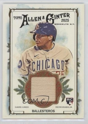 2025 Topps Allen & Ginter Relics Moises Ballesteros Moisés Rookie RC 07i7