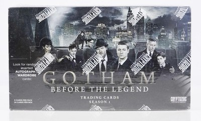 GOTHAM: BEFORE THE LEGEND SEASON 1 TRADING CARDS BOX