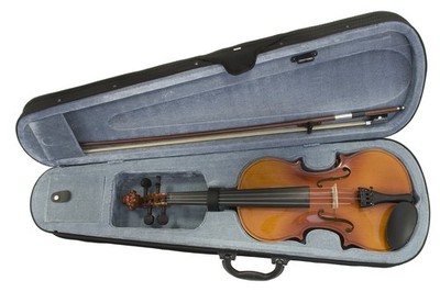 1/2 Geigenset mit Koffer, Bogen und Zubehör, Geige, Violine