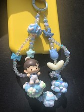 Authentic Pop Mart HACIPUPU Cute Keychain Phone Chaim Hand- Draw Gift For Her