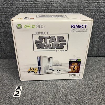 Xbox 360 Console Star Wars Kinect Bundle Limited Edition 320GB NEW Open Box