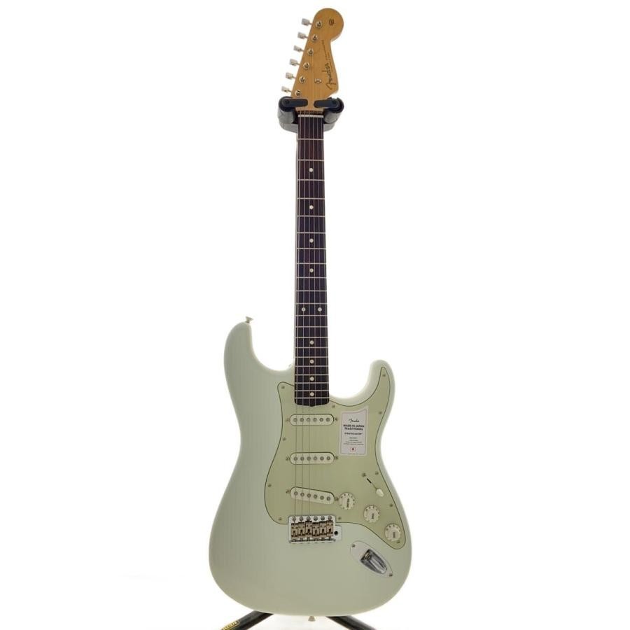 ギター Fender Japan 60s Stratocaster, White Fender Made in Japan Traditional 60s Stratocaster Olympic White