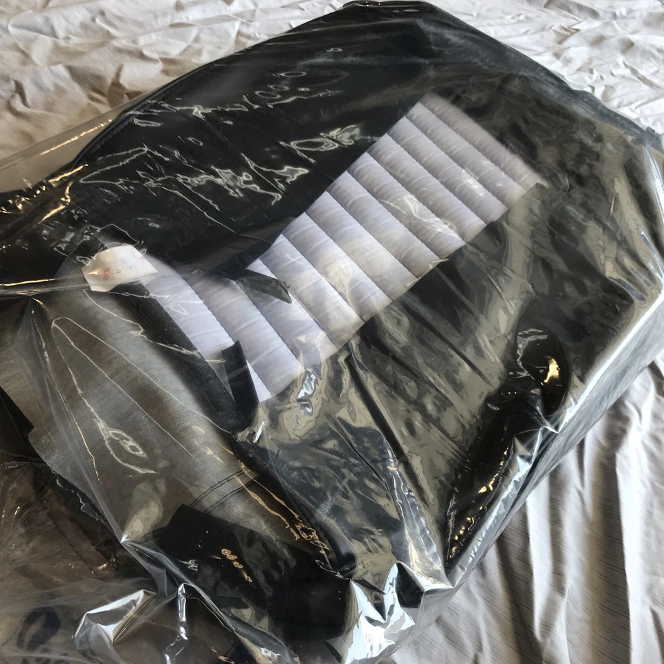 Ford Mustang 1964 1965 convertible estándar asiento negro tapizado delantero y trasero Foto 4 de 4