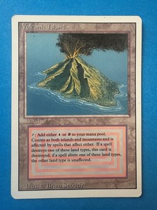 Mtg Volcanic Island Revised | eBay