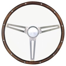 Grant Classic Series Nostalgia Steering Wheel Slotted 3-spoke 15 In. Grant Classic Series Nostalgia Steering Wheel Slotted 3-spoke 15 In.