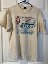 Vintage 1991 Airshow T-Shirt Size Large