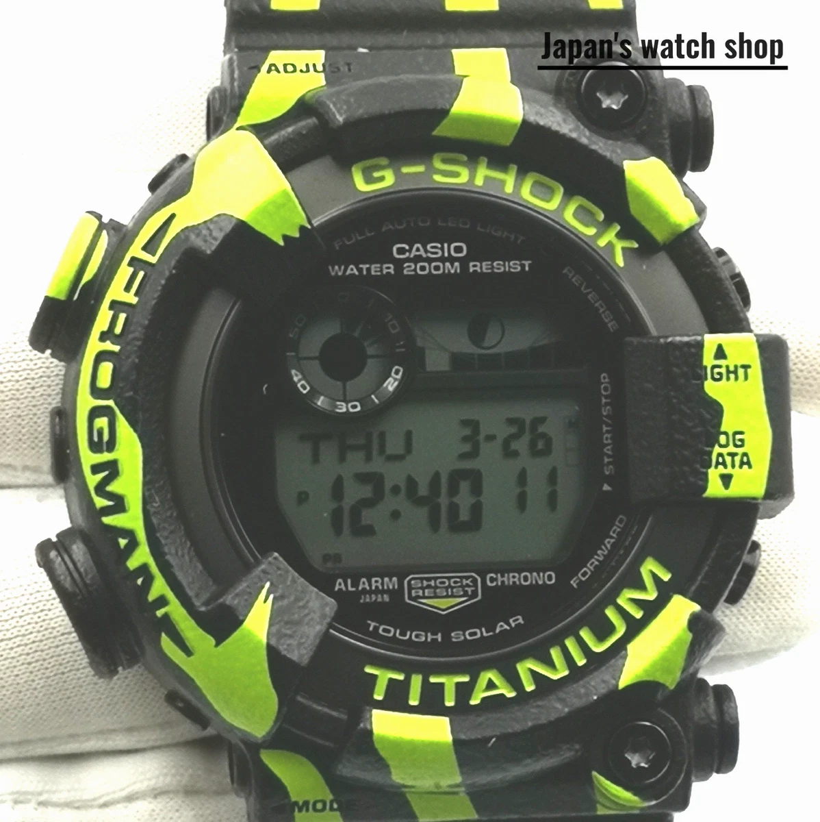 Casio G-SHOCK FROGMAN Titanium Case Wristwatches for sale | eBay