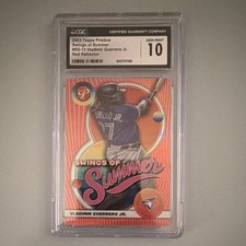 2023 Topps Pristine - Vladimir Guerrero Jr. #SS-13 Red Refractor /5 CGC 10