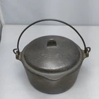 HTF - Wagner Ware Cast Iron Hot Pot 1363 with Original Lid -  GREAT CONDITION