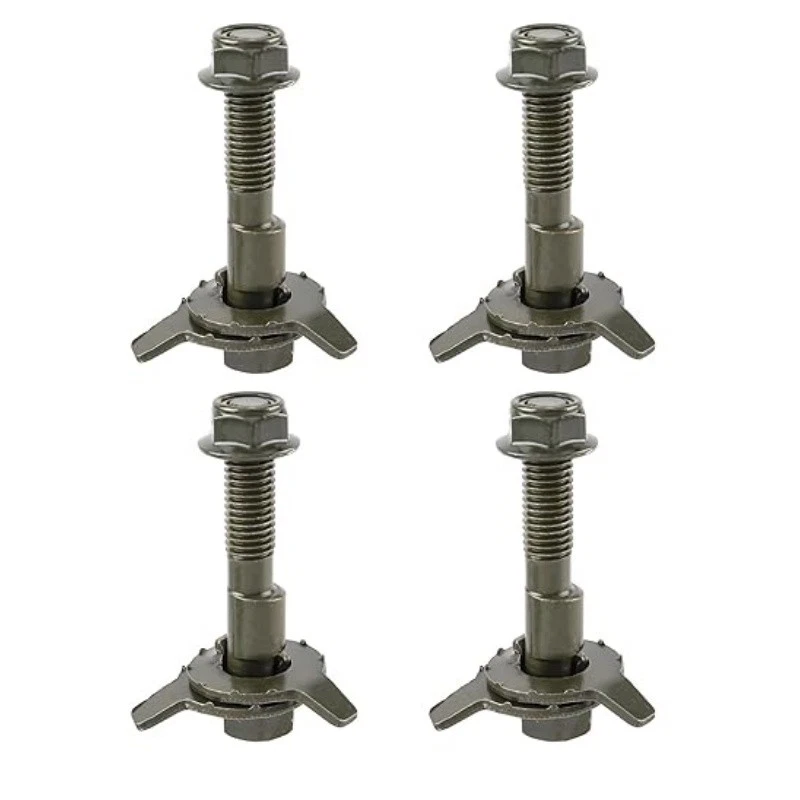 Kit de pernos de leva de cuatro ruedas de 14 mm para automóvil alineación de corrección de inclinación ajustable EE. UU. Foto 3 de 4