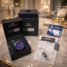 CASIO EDIFICE INFINITI RED BULL RACING LIMITED EDITION WATCH EQB-500RBB-2AJR