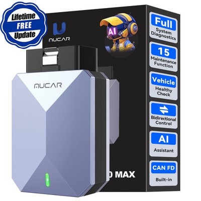 MUCAR BT200 MAX OBD2 Scanner Full Systems Car AI Diagnostic Tool Bluetooth 5.0