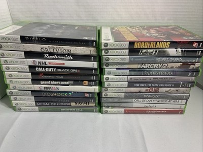 Xbox 360 Game Bundle - 24 Games Lot. Great Value Games Work Out To $7.08 A Game
