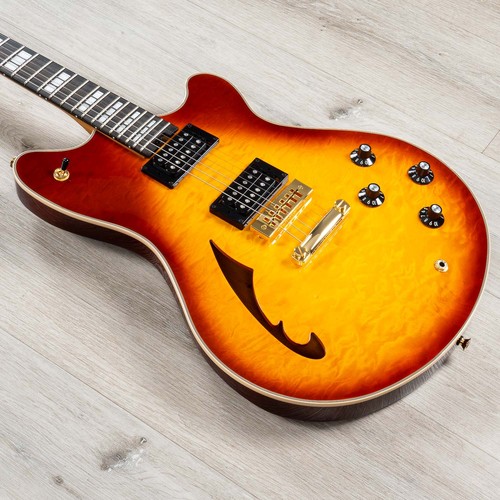 Mint EVH SA-126 Special QM Guitar, Ebony Fretboard, Tobacco Burst