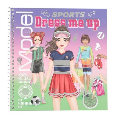Topmodel - Dress Me Up Stickerbook Sports (413808) (UK IMPORT) Toy NEW