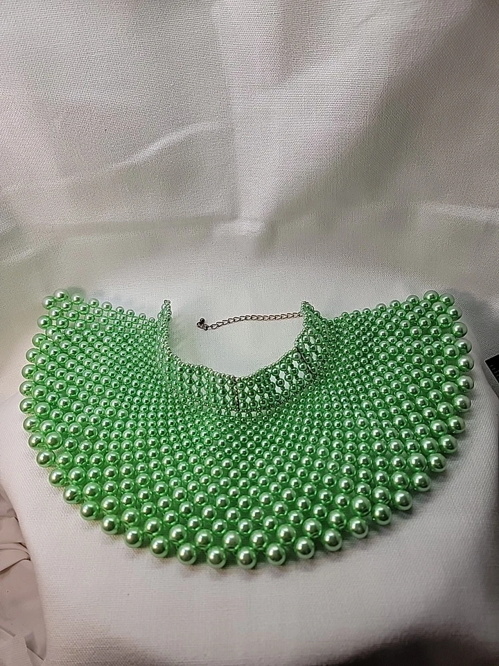 Green Statement珍珠领项链 — 第 2/4 张图片