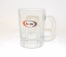 A & W Root Beer Childs Baby Glass Advertising...