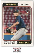 2023 Topps Heritage #77 Franklin German Near Mint