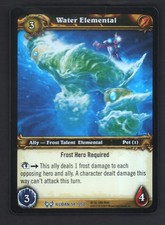 WOW World Of Warcraft TCG Foil Illidan #54/252 Water Elemental Nm/Mt