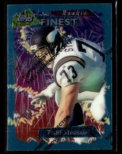 1995 Finest #129 Todd Steussie Card Minnesota Vikings