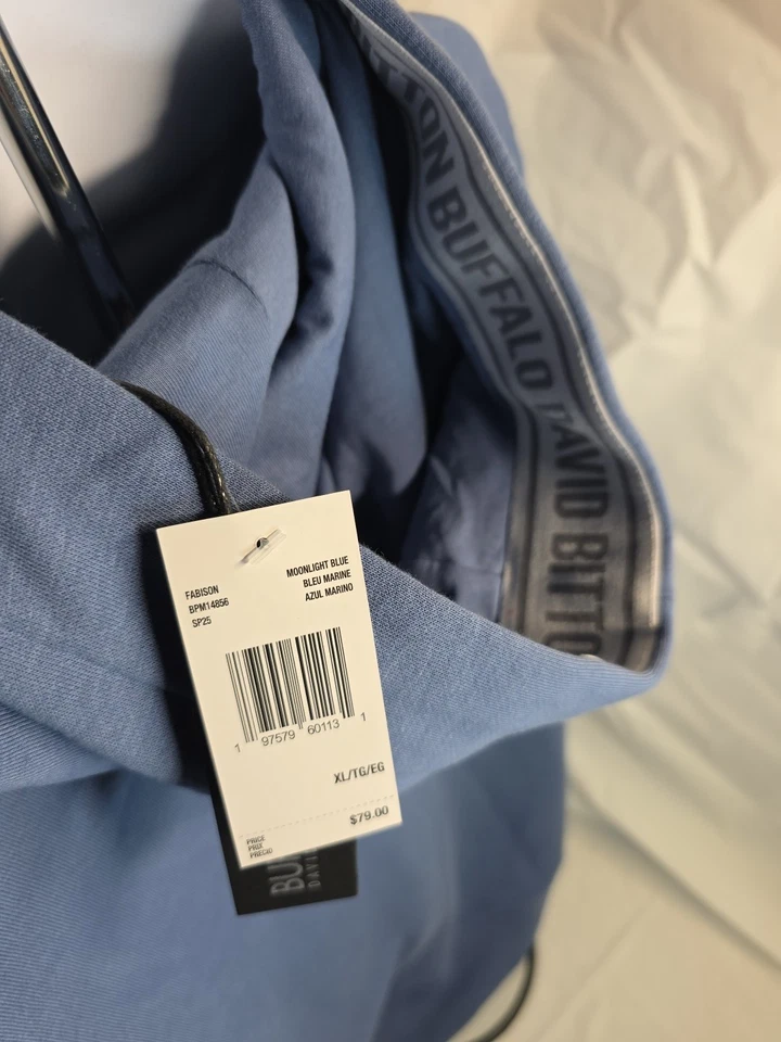 Sudadera con Capucha Buffalo David Bitton Cordón Talla XL NUEVA CON ETIQUETAS Foto 4 de 4