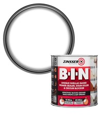 3 x Zinsser Bin Primer-Sealer Stain Block 2.5L - PLEASE READ DESCRIPTION 