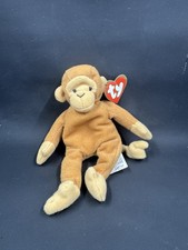 Ty Teenie Beanie Babies Bongo The Monkey 4" Plush Stuffed Animal Toy 1993 A11