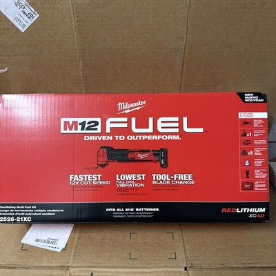 Milwaukee Tool 2526-21XC - Milwaukee M12 FUEL Oscillating Multi-Tool Kit - NEW