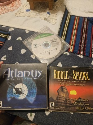 Riddle of the Sphinx & Atlantis Computer Games for Windows 95/98 and Destiny 2