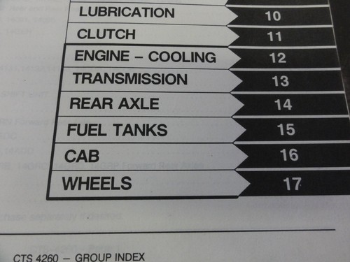 International 2000 3700 3800 4000 8000 LKW Service Manual CTS-4260 Vol 5 - Bild 6 von 8