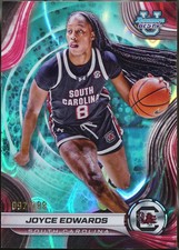 2024-25 Bowman's Best University - Aqua Lava #36 Joyce Edwards /199 NM