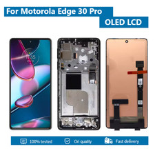 OEM For Motorola Edge 30 Pro LCD Display Touch Screen Digitizer Assembly Frame