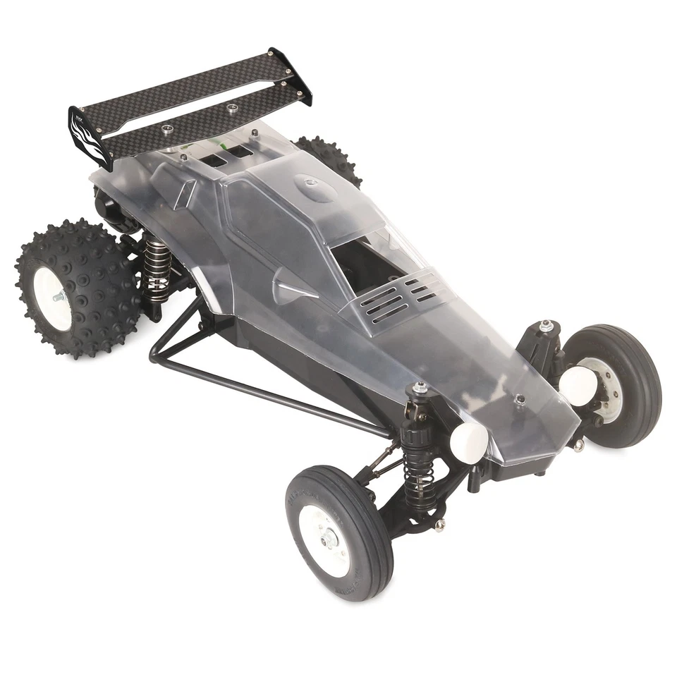 KYX Carbon Fiber Rear Wing Car Spoiler Upgrades Parts for 1/10 Tamiya Hornet EVO - Image 2 of 4