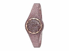 NEW KATE SPADE ROSE GOLD TONE,GLITTER SCALLOP ACTIVITY TRACKER WATCH KSA31205