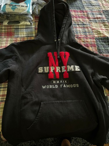 SUPREME NY MMXIX 2019 Hooded Hoodie