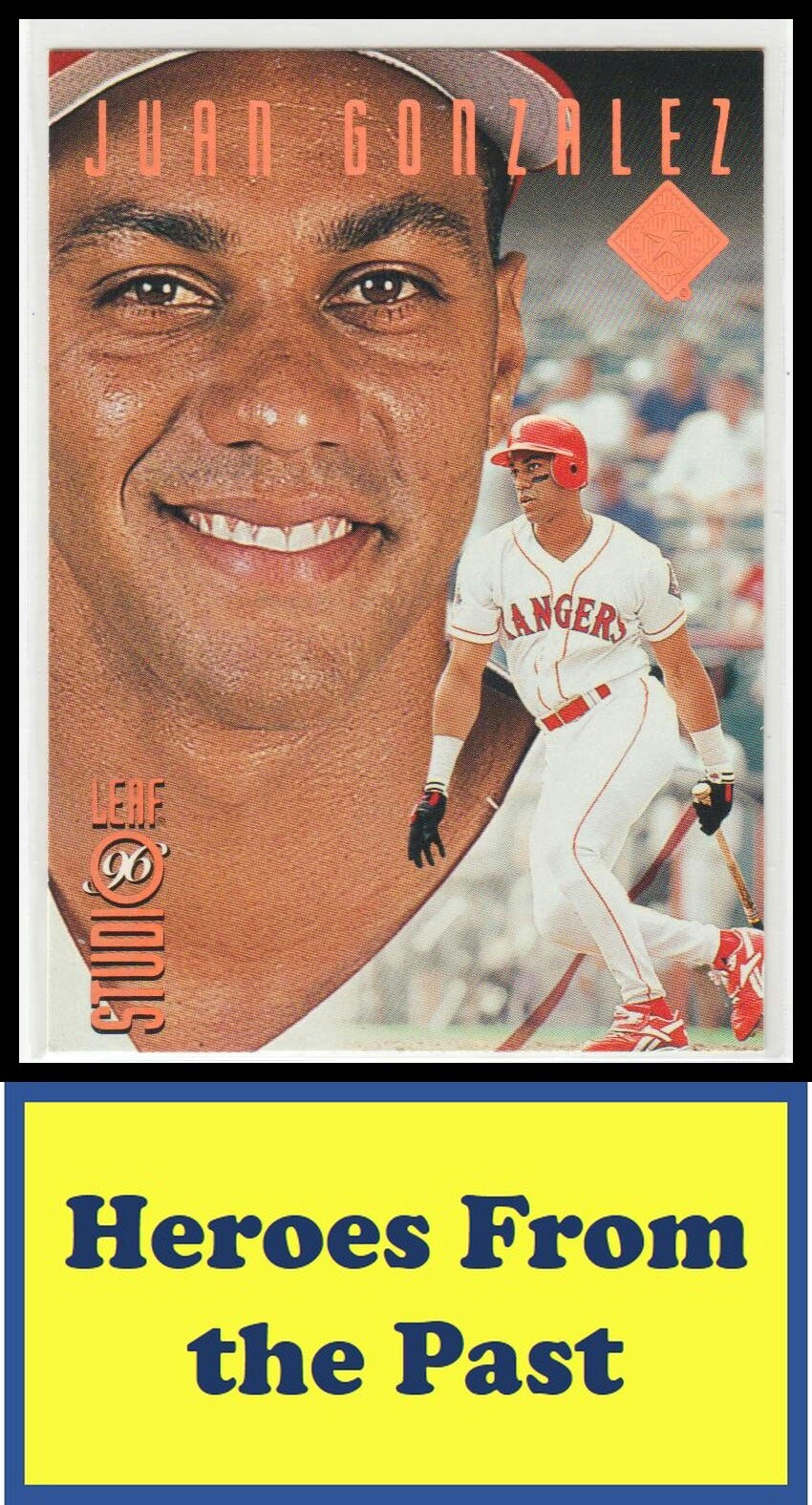 1996 Studio Press Proofs Bronze #105 Juan Gonzalez */2000 066-E